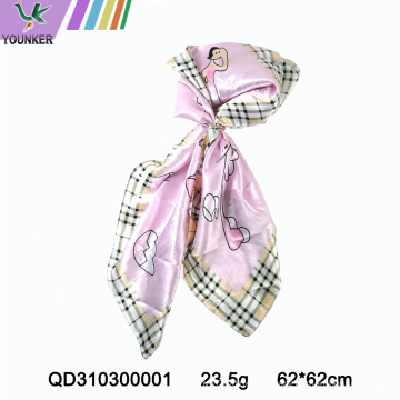 PINK CUTE PRINTING SCARF